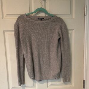 Pink clover Gray Women's Sweater medium